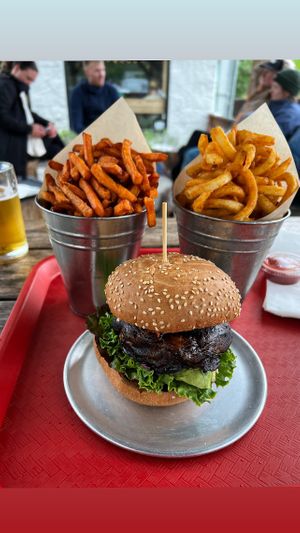   at Flipside Burgers - Food Truck in Squamish
