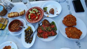  at Katholiki Restaurant in Rhodes