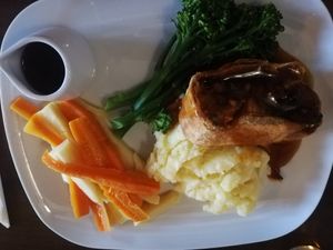 Mushroom Wellington at The Anchor Inn in South Benfleet