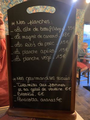 Menu 2 at L'Atelier in Murol