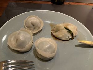 Vegetables raviolis   at Palais de Chine in Saeul