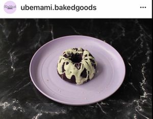 Ube Bundtini  at Ube Mami in San Bruno