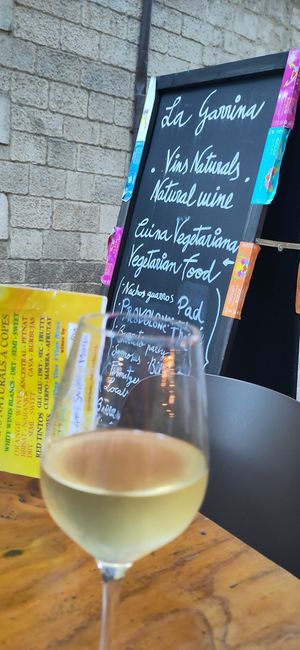  at La Garrina Natural Wine Bar in Girona