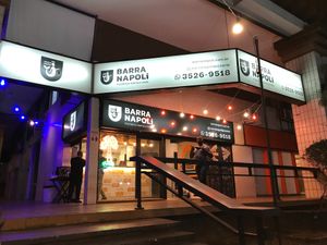 Facade at Barra Napoli in Brasilia