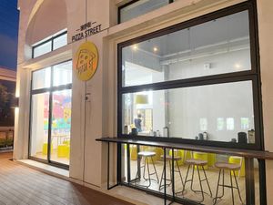 Exterior of store. at Pizza Street - Yangpu in Shanghai