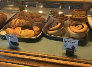 Vegan pastries  at 200 Degrees Coffee in Manchester