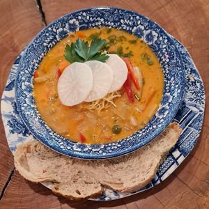 You want soup? You got it!
 at Caféteket in Slagelse