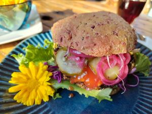 Burger... at Caféteket in Slagelse