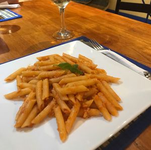 penne bolognese at Ahora Si in Samara