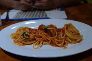 Pasta at Ahora Si in Samara