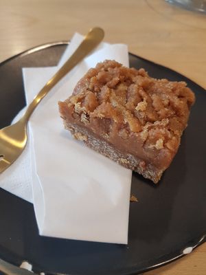 Vegan peanut bar at 'Ccino Caffetteria Paninoteca in Brielle