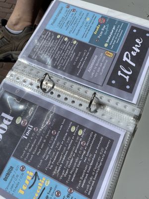 Menu  at 'Ccino Caffetteria Paninoteca in Brielle