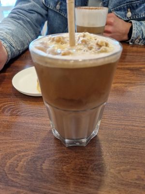 Kouwe Nelis (Iced mocha) at 'Ccino Caffetteria Paninoteca in Brielle