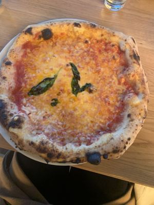 vegan margarita  at Salerno Pizza in Edinburgh