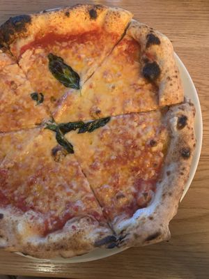 vegan margarita  at Salerno Pizza in Edinburgh