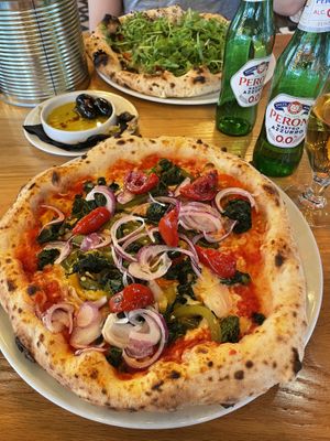   at Salerno Pizza in Edinburgh