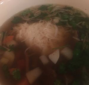 vegi phò  at Number Nine in Long Beach