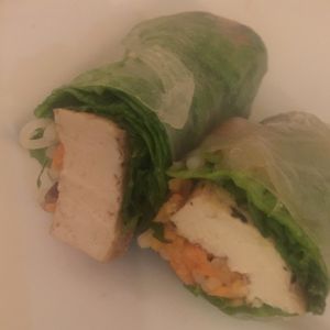 spring rolls at Number Nine in Long Beach