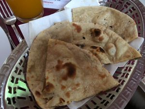 Vegan Chapati  at Restaurant India in Weimar