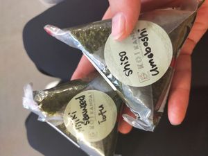 Onigiri at K.O.I Kanpai in Breda