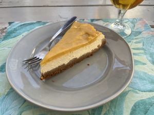   at Pimpinelas Coffe Shop Vegetariano in Santa Cruz Madeira