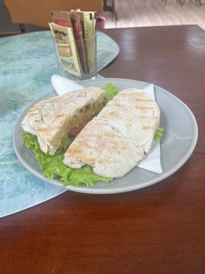   at Pimpinelas Coffe Shop Vegetariano in Santa Cruz Madeira