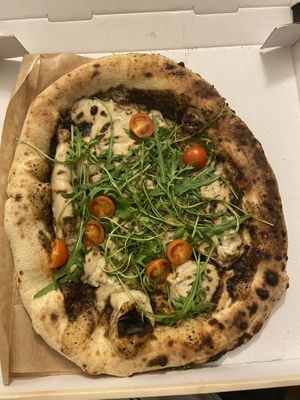 Vegan truffle pizza 😍  at 480Grad Pizza in Nuremberg