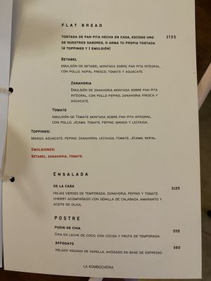   at La Kombucheria in Merida