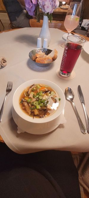 Miso Suppe vegan at Restaurant Knoblauch in Friedrichshafen