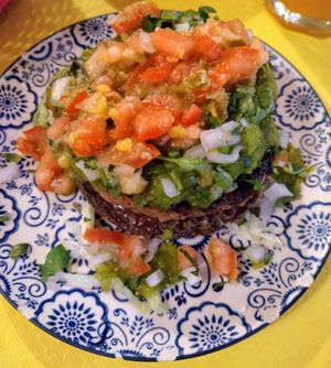 Gorditos at La Cantina Mexicana in Sevilla