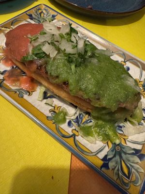 Gordita at La Cantina Mexicana in Sevilla