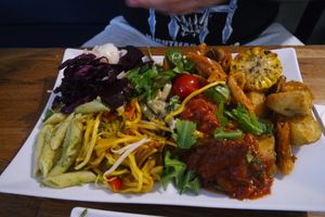 Buffet at Sattgrün - Flingern in Dusseldorf