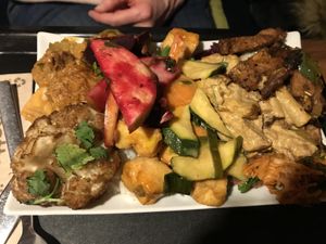 Small plate at Sattgrün - Flingern in Dusseldorf