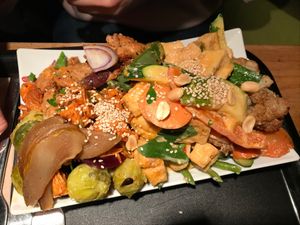 Small plate at Sattgrün - Flingern in Dusseldorf