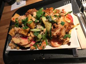 Small plate at Sattgrün - Flingern in Dusseldorf