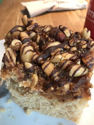 Peanut nut cake at Sattgrün - Flingern in Dusseldorf