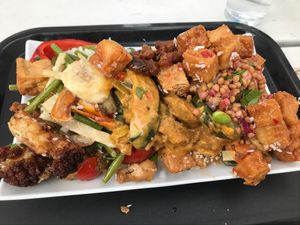 Another plate at Sattgrün - Flingern in Dusseldorf