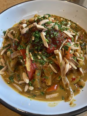 Apple curry  at Salt Spring Wild Cider in Salt Spring Island