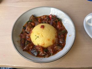 Polenta   at La Placinte - Ла Плэчинте in Chisinau