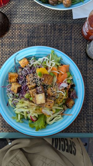 Tofu Bowl at The Little Kitchen in Geneva