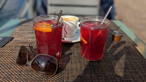 Drinks at The Little Kitchen in Geneva