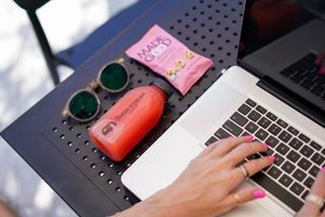 Brain fuel while working! at The Green Stream in Santa Rosa Beach