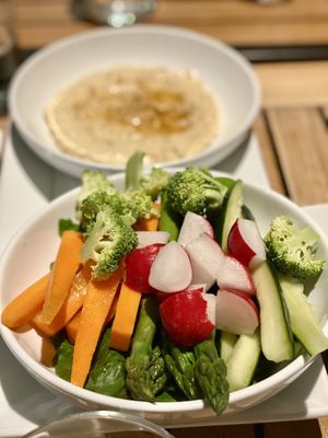 Vegetable Bowl with Hummus  at Christopher's Kitchen in Palm Beach Gardens