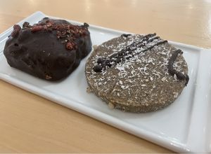 Raw cookies were amazinggg at Christopher's Kitchen in Palm Beach Gardens