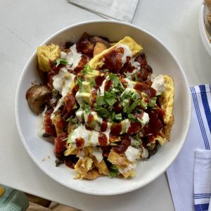 Southwest Scramble (V)  at Christopher's Kitchen in Palm Beach Gardens