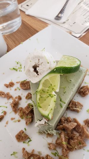 Key lime pie 🥧 at Christopher's Kitchen in Palm Beach Gardens