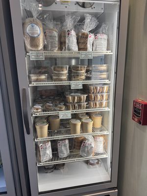 Dessert fridge   at Christopher's Kitchen in Palm Beach Gardens