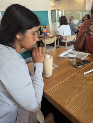 Coffee milkshake at Christopher's Kitchen in Palm Beach Gardens