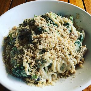 Fettuccini Alfredo at Christopher's Kitchen in Palm Beach Gardens