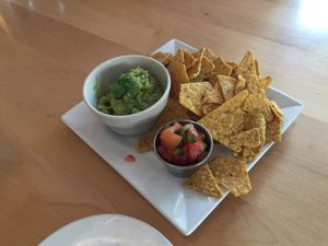 Guacamole and chips  at Christopher's Kitchen in Palm Beach Gardens
